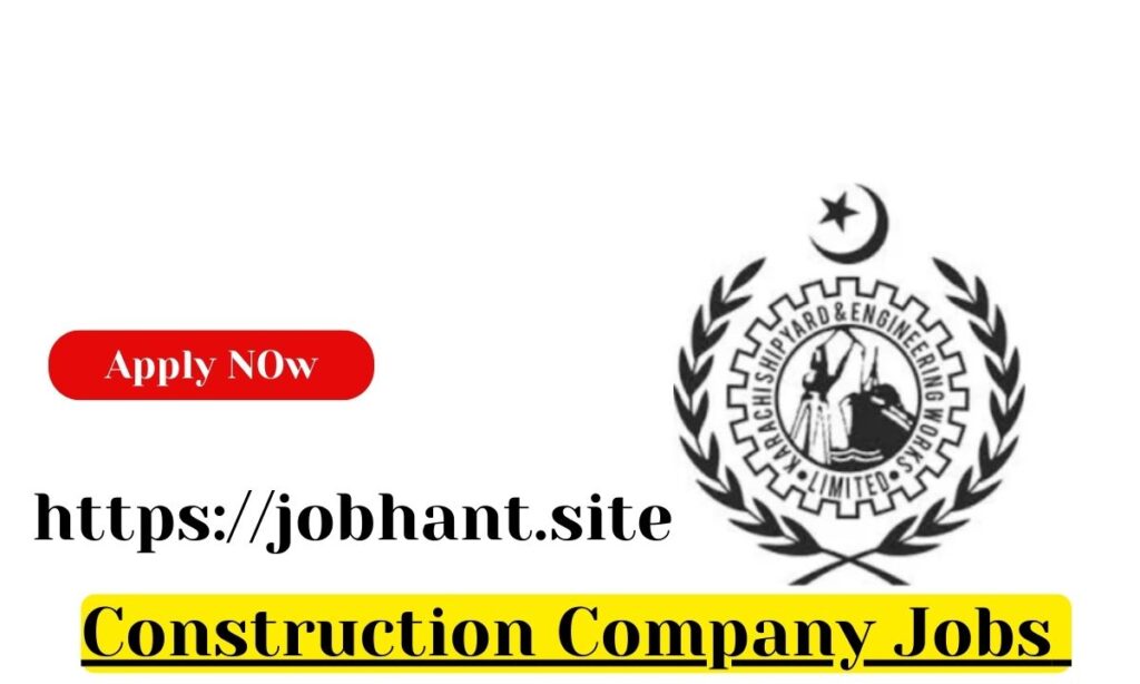 Construction Company Jobs in Sindh, Pakistan 2025 – Apply Online Now