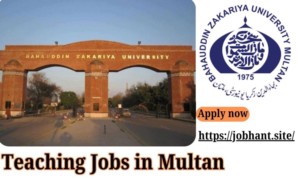 Teaching Jobs in Multan – Apply Now for Latest Vacancies (2025)