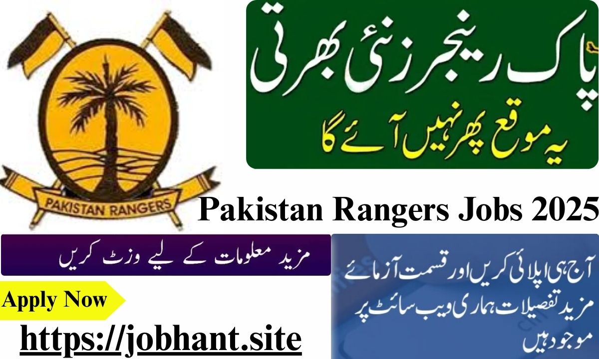 Pakistan Rangers Jobs 2025 – Apply Now for Latest Vacancies in Pakistan