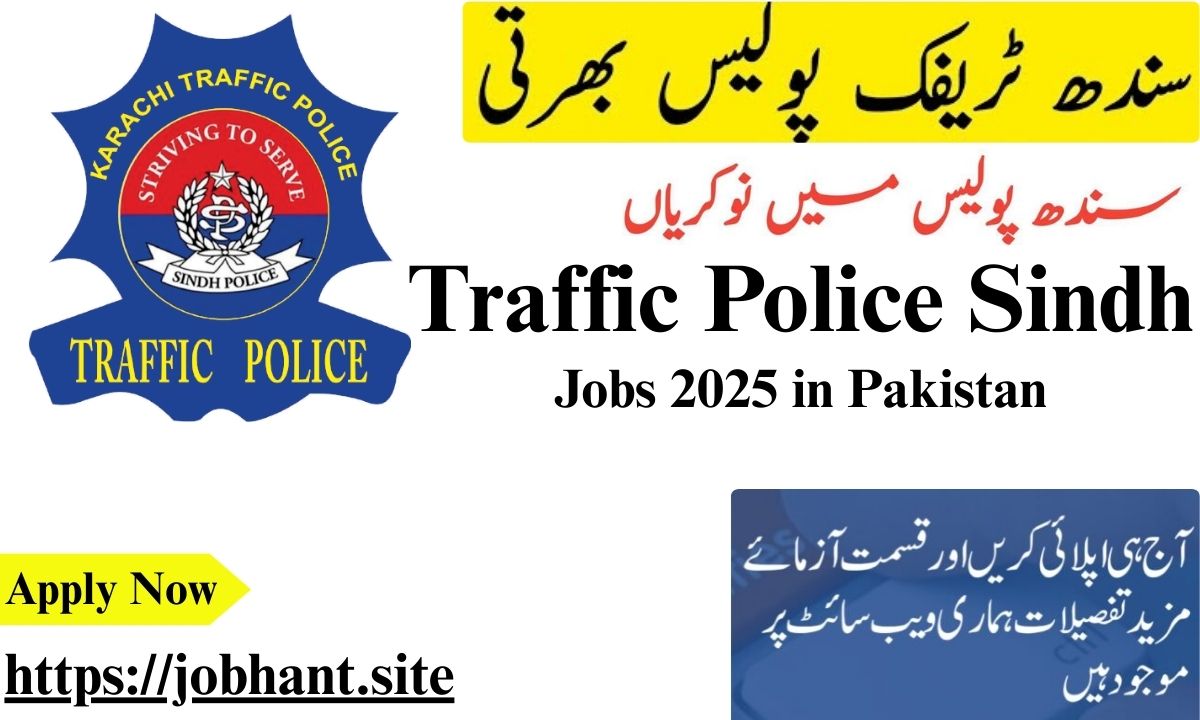 Traffic Police Sindh Jobs 2025 – Apply Online for Latest Vacancies in Pakistan