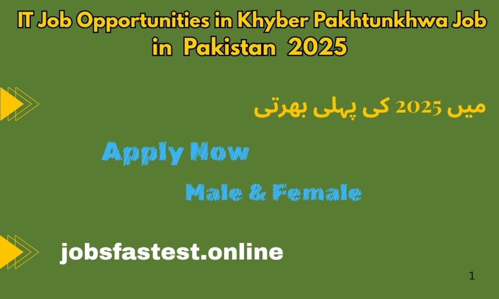 Top IT Job Opportunities in Khyber Pakhtunkhwa 2025